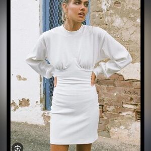 Sabo Skirt white koi dress